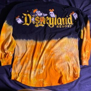 Kids Orange and Black Long Sleeve Shirt